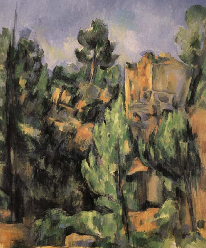 Paul Cezanne landscape rocks 3 China oil painting art